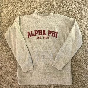 Wooly Threads Alpha Phi Sweatshirt